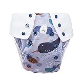 Lumina Pull-me-Up All in One Windel mit Pocketfunktion (5-17kg): Sea Animals