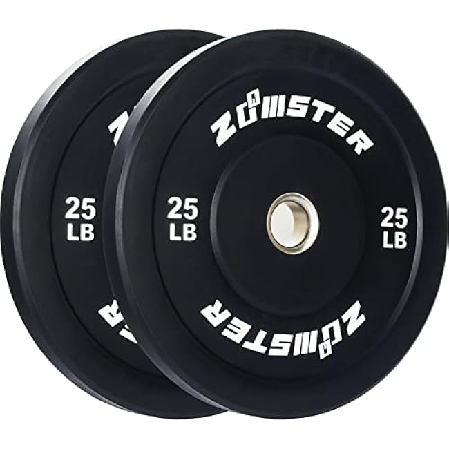 Bumper Plate Olympic Weight Plate Bumper Weight Plate with Steel Insert Strength Training Weight Lifting Plate