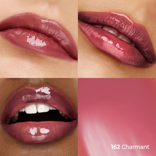 Image of Laka Fruity Glam Tint Mini | Glowing Korean Lip Tint with Hydrating Lightweight Texture | Buildable Color, Non-Sticky High Shine Gloss | K-Beauty Korean Makeup | #162 Charmant, 0.07oz