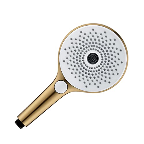 Pommeau de douche or rose jet puissant en ABS, douchette à main moderne avec flexible 59 pouces