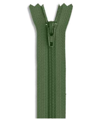 Nylon Coil Army Green Zipper 22 inch Zip 22" for Sewing Craft