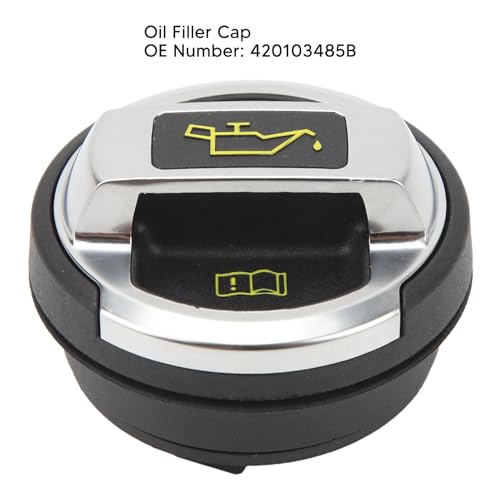 Xeamotor Oil Filler Cap, 420103485B Rugged Stylish Reliable High Strength Engine Oil Filler Cap Repl