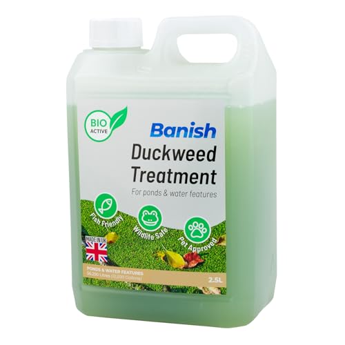 Pisces Banish BioActive Duckweed 2500ml Pond Water Treatment Natural Algae Remover