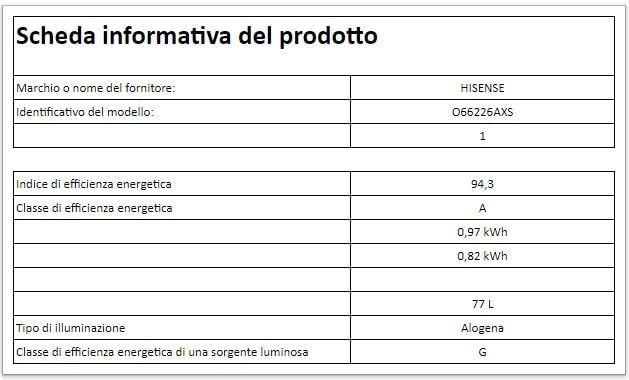 Forno Hisense Multifunzione 77L Con Vapore - Cottura Pizza 300°C E Pulizia A Vapore - Foto 4
