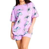 Disney Pijamas Lilo y Stitch para Mujeres | Pijama de Punto de