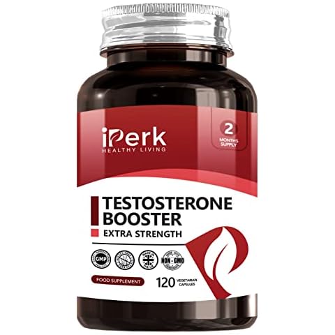 iperk Testosterone Support with Fenugreek and Ginseng Cover