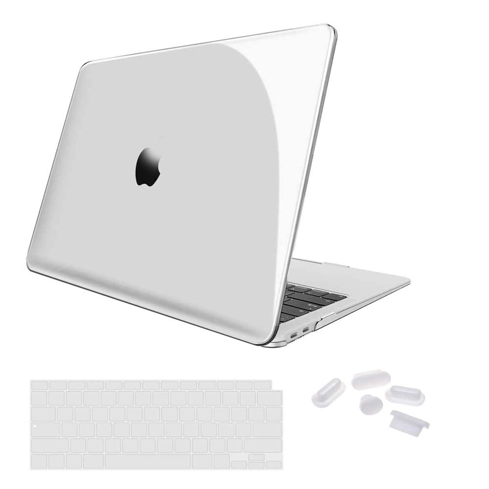 iFyx Matte Case for MacBook Air 13 Inch 2020 Release M1 A2337 A2179 Protective Hard Shell Cover and Keyboard Skin for New MacBook Air 13 Retina Display with Touch ID (Frosted Clear) (B09534GWK5) Amazon Price History, Amazon Price Tracker