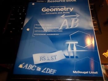 Paperback Geometry: Concepts and Skills: Resource Book Chapter 11 Book