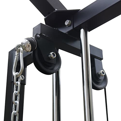 Dione Cable Crossover 2X 75KG Kraftstation - Multi-Kabelzug - Fitness Training Center - Homegym – Bild 5