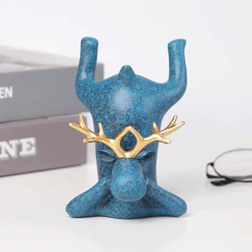 Accesorios decorativos y soporte para gafas de sol azul multiusos 7