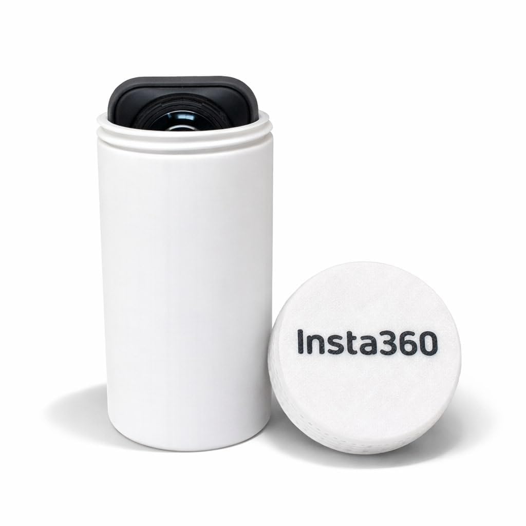 Action Pro Small Size Protective Case Compatible with Insta360 X3 / X4 / X5 Camera, Compact Hard Storage, Shockproof Portable Carry Case for Travel (White)-image-17
