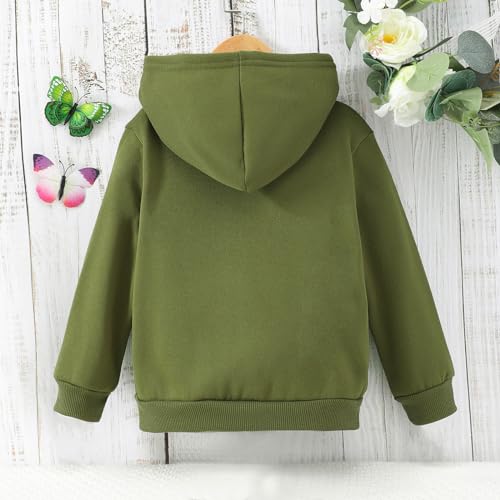Zip up Hoodie for Boys Fashion Fall Jacket Teen Girls Zipper Hooded Sweatshirt with Pockets Winter Warm Kids Clothes4
