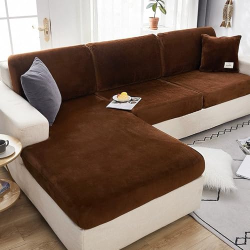 Housse de canapé réglable extensible pour rénover un canapé abîmé par les griffes - 2