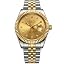 Gold&Silver with Gold Dial