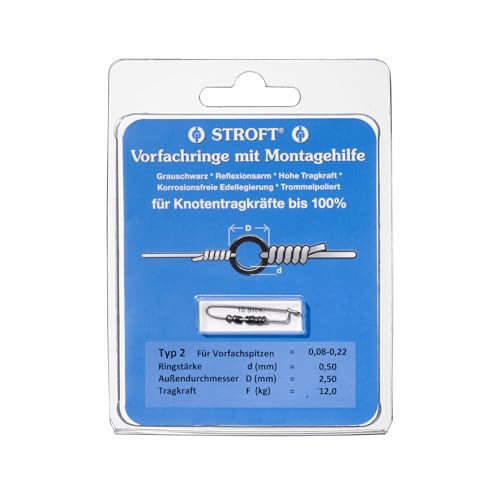 WAKU Stroft Vorfachringe Typ 1 mit Montagehilfe 8kg