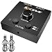 Produktbild 3,5-mm-Audiowähler, AUX 3.5mm Kopfhörer Audio Switcher, Manuelle Lautsprecher Umschalter, 2 Eingang 1 Ausgang