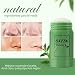 Green Mask Stick,Máscara de Té Verde,Mascarilla de Arcilla De Limpieza Profunda Poros...