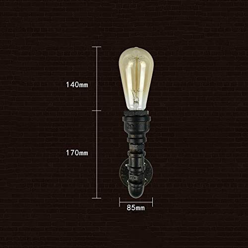 Lámpara de escalera industrial para iluminar pasillos oscuros con estilo retro 7