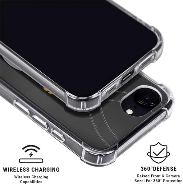 Skinit Phone Case Compatible with MagSafe iPhone 16e - Officially Licensed NFL Pittsburgh Steelers Team Jersey Design