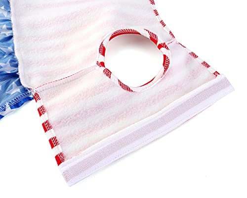 Yoption Dog Cat 4Th Of July Costumes, American Flag Patriotic Independence Day Pet Cosplay Dress Clothes Apparel With Hat (L) #TOP6