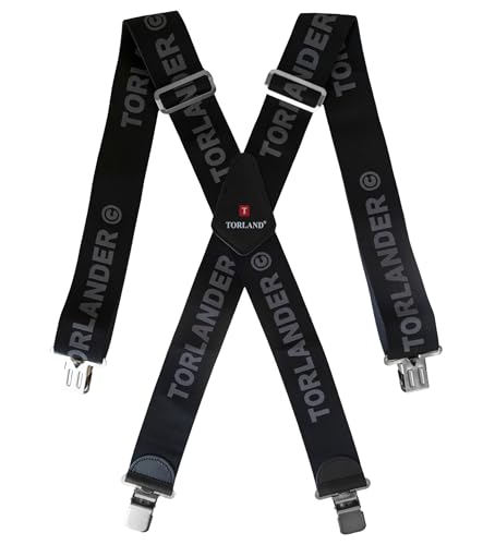 Bretelles de ski et travail en cuir de vachette pour homme grand de 2m
