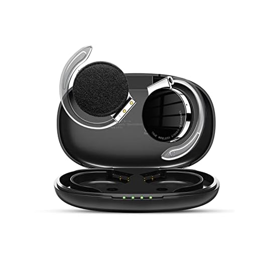 CIADAZ F2 True Wireless Fones de ouvido BT 5.2 Fone de ouvido com gancho com microfone duplo Twins Fone de ouvido esportivo com caixa de carregamento