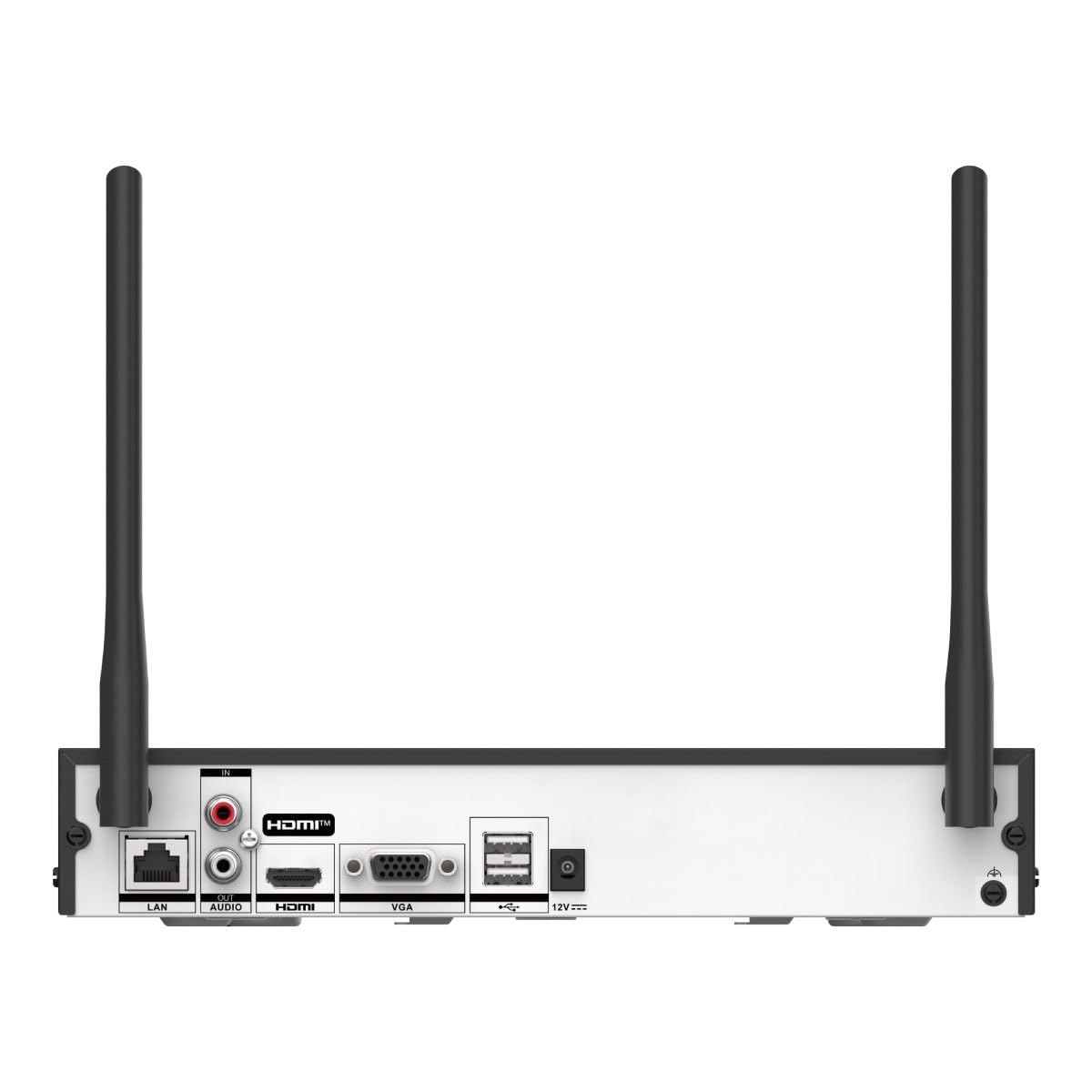 Hikvision Grabador NVR Value 4 Canales IP 4K 2.4GHz Negro - DS-7604NI-Q1/W