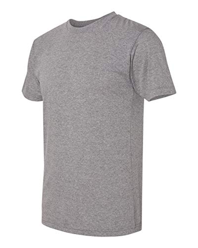 American Apparel Men's Tri-Blend Short Sleeve Track Shirt2