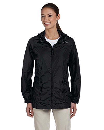 Harriton Ladies Essential Rainwear veste imperméable femme pour trajets urbains et marche