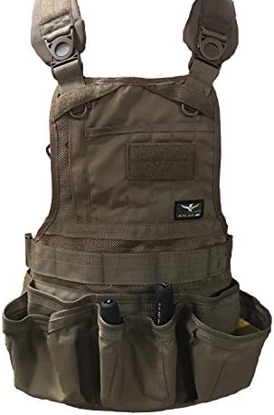 Atlas 46 JourneyMESH Open Pocket Chest Rig, Coyote