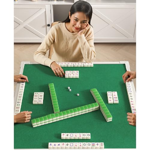 Table de jeu pliable avec feutre pour 4 joueurs | Version transportable