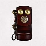 Caractéristiques : ce téléphone rétro a l'air plein d'atmosphère ancienne, cadran rotatif en métal rétro classique, appels mains libres et recomposition.