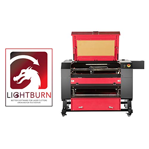 Orion Motor Tech 80W Co2 Laser Engraver Cutter Machine 20 x 28 Inch Work Area, 110V Laser Cutting Engraving Machine with DSP Control, USB Port, LightBurn Software for Windows, Mac OSX, Linux