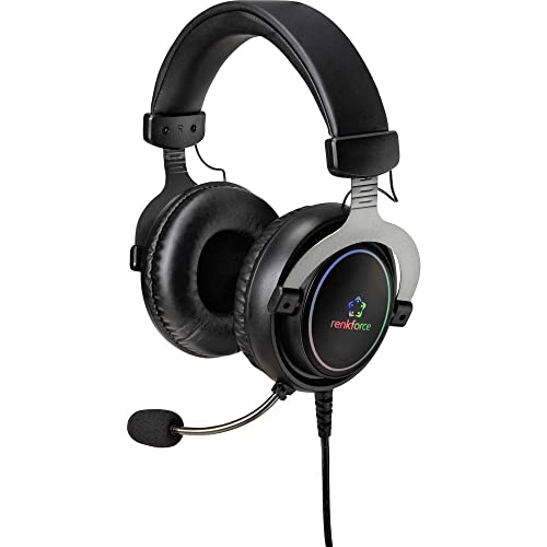 RF-GH-300 Gaming Over Ear Headset kabelgebunden 71 Surround Schwarz Mikrofon-Stummschaltung Lautstärkeregelung
