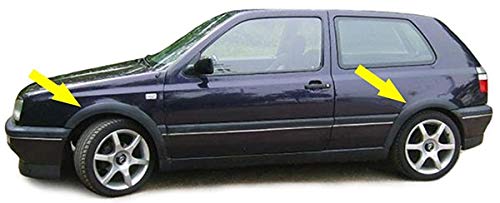 Radläufe Kotflügel Kunststoff Radlauf Verbreiterungen für VW Golf 3 91-97