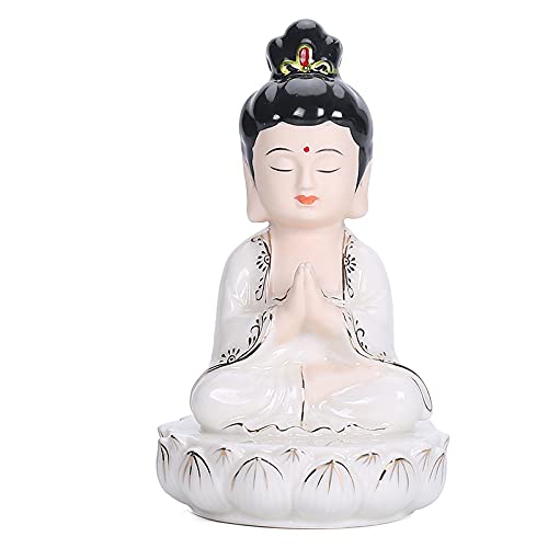 Statue de Guanyin en céramique le cadeau de voiture idéal