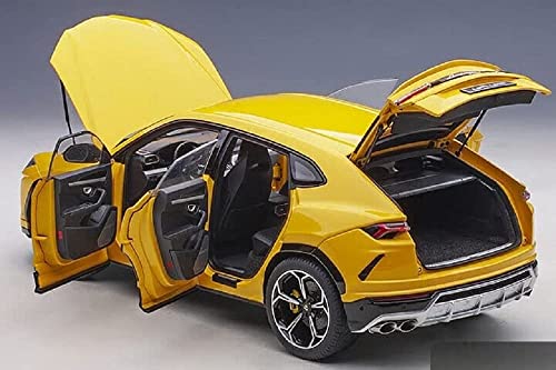 Image of 1:24 Scale Lamborghini Urus Toy Car | Metal Pullback Diecast Car for Kids with Openable Doors, Sound, Light Effects Toy for C ar Enthusiasts (Color As Per Available)