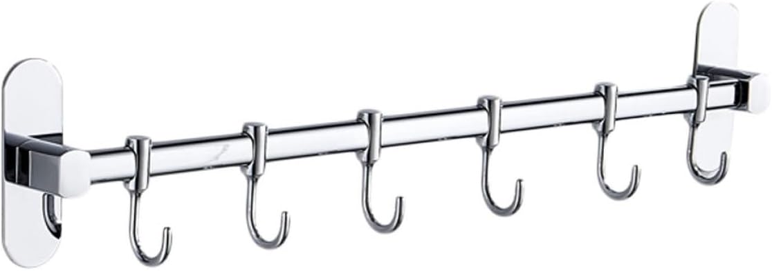 Mikinona Drying Rack for Kitchen Counter Wall Hooks Clothes Racks for Hanging Clothes Easy to Clean Install Stainless Steel Hook