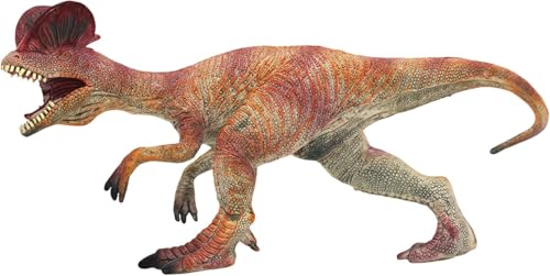 Image of FUNFOB Dinosaur Toy Figure Width-17cm Pentaceratops Toy for Kids & Adults PVC Multicolour | Double Crown Medium Dino