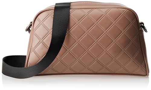 Sac à bandoulière taupe en taille unique pour femme au style intemporel