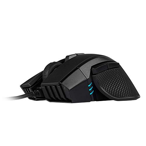 CORSAIR IRONCLAW RGB Wired FPS/MOBA Gaming Mouse – 18,000 DPI – 7 Programmable Buttons – Designed for Large Hands – iCUE Compatible – PC, Mac, PS5, PS4, Xbox – Black - Image 3