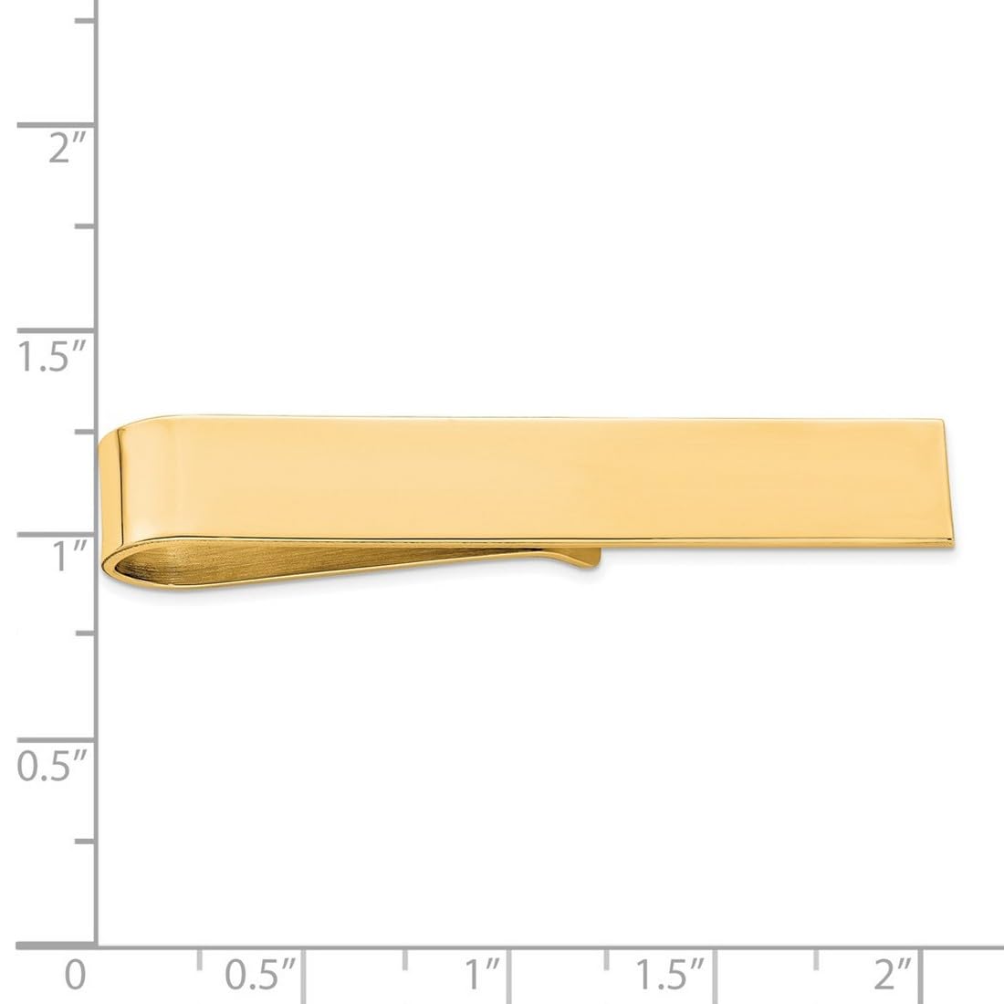 Krawattennadel aus 925er Sterlingsilber, vergoldet, für Herren, One Size, Metall Goldfarben Metall Silberfarben, Kein Edelstein