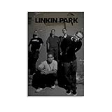 Generisch Linkin Poster Park Rock Band Music Black And 