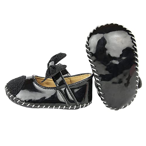 Image of Neska Moda 6 To 12 Months Baby Girls Synthetic Leather Self design Sandal Booties-BT1610