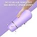 Portable Bidet for Travel - Peri Bottle for Postpartum Care - 400ml Travel Bidet - 13oz Handheld Sprayer for Women Men, Large Capacity Personal Hygiene Cleaning Bottle - Purple