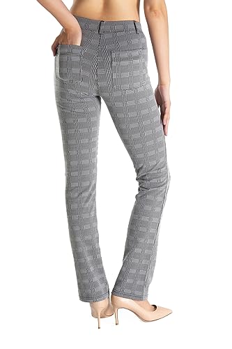 Image of Yogipace,Belt Loops,Women's Petite /Regular /Tall Straight Leg Yoga Dress Pants
