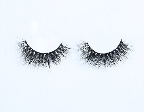 Fabwigs 3D Mink False Eyelashes Hand Made Natural Looking Reusable Fake Eyelashes For Women's Makeup 1 Pair Pack