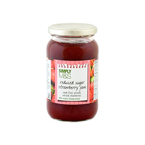 (Marks & Spencer (}[NXXyT[)) C`SW415O (x6) - Marks & Spencer Reduced Sugar Strawberry Jam 415g (Pack of 6) [sAi]