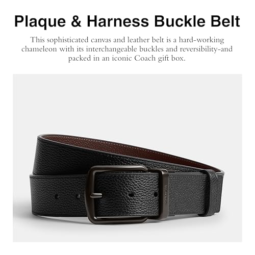 Image of COACH 38MM Wide Harness CTW Reversible Belt