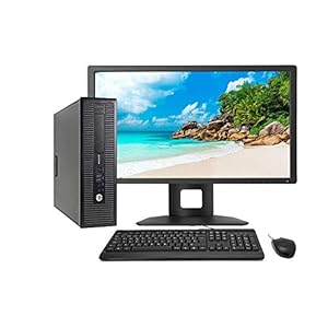 HP ELITEDESK 800 G1 i5-4570 3.2GHz 16GB RAM 240GB SSD + 500GB HDD Windows 11 con WiFi y Pantalla 23″ + Teclado y Ratón Incluidos (Reacondicionado)